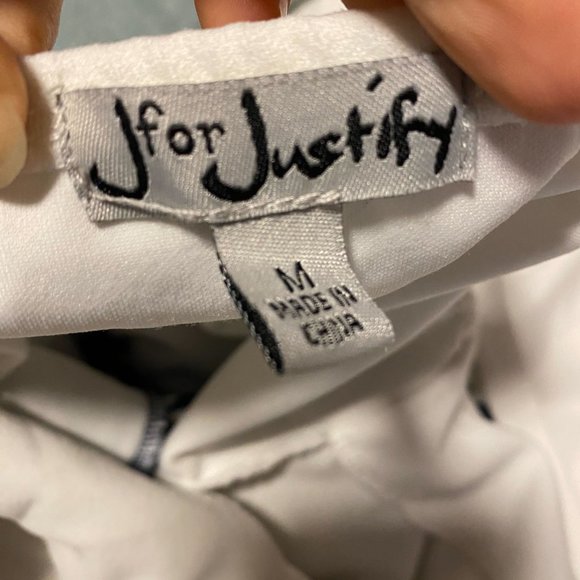 Romper (M), white, navy - Picture 3 of 3